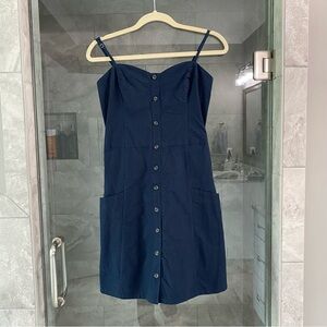 Abercrombie & Fitch size M mini navy dress